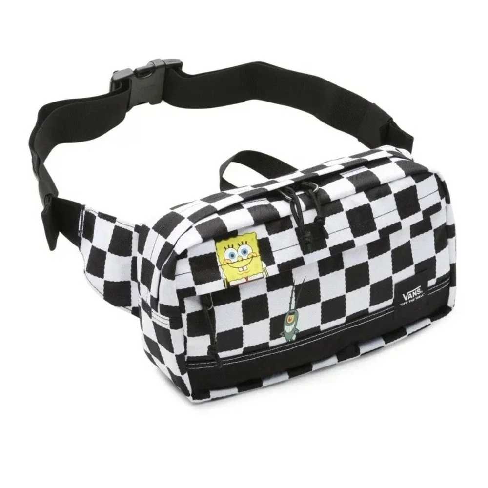 Vans SpongeBob SquarePants Construct Checkerboard Crossbody Bag fanny waist pack
